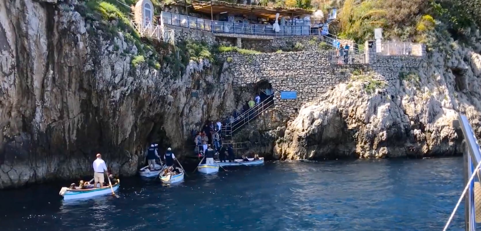 rick steves grotta azzurra