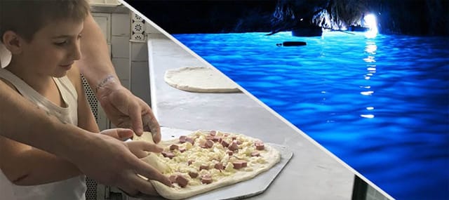 Pizza & BlueGrotto Tour